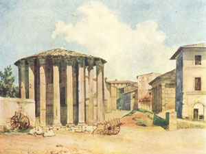 Александр Иванов, Храм Весты в Риме