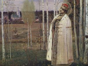М. В. Нестеров. Дмитрий, царевич убиенный. 1899 (фрагмент)