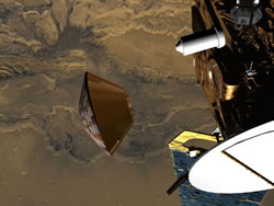 «Бигль-2» и «Марс-экспресс». © ESA