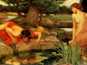 Echo and Narcissus by J.W. Waterhouse