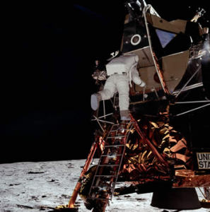 Apolo 11 на Луне. Credit: NASA